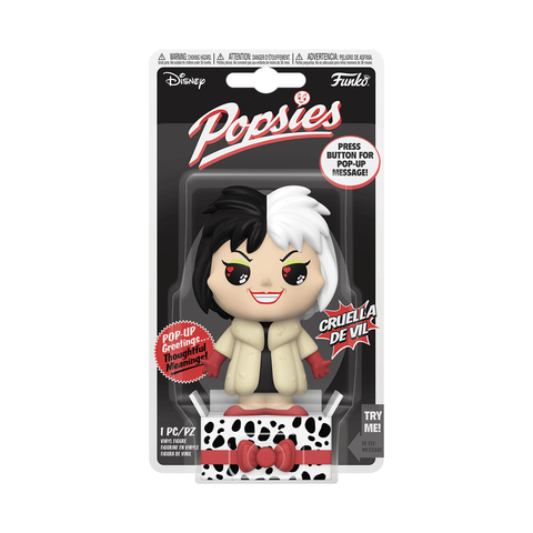 Funko Popsies - Cruella De Vil - The Hundred and One Dalmatian - Disney