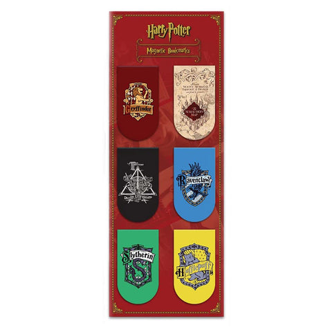 Harry Potter - Magnetic Bookmarks - Officially Licensed by Warner Bros, USA