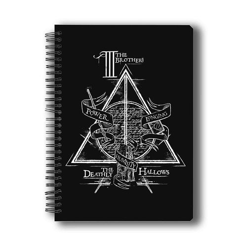 Harry Potter - Triangle Notebook with Free Sticker Sheet (A5) - Officially Licensed by Warner Bros, USA
