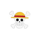 One Piece - Straw Hat Pirates Metal Pin - Silver