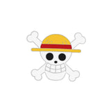 One Piece - Straw Hat Pirates Metal Pin - Silver