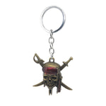 Pirates of the Carribean Skull Keychain