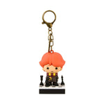 Harry Potter Checkerboard Stamp Keychain - Official Miniso
