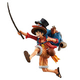 One Piece - Luffy Running with Backpack Figurine