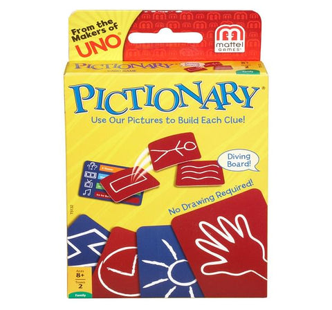 Mattel Games Pictionary Card Game Games