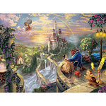 Thomas Kinkade Disney Puzzle - 750 Pcs / Beauty & the beast