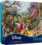 Thomas Kinkade Disney Puzzle - 750 Pcs / Snow White & the seven dwarfs