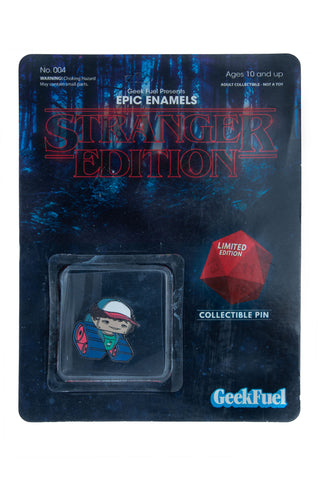 Dustin Henderson - Geek Fuel Epic Enamel Collector Pin - Stranger Things #004