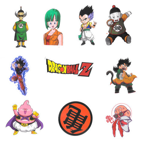 Dragon BallZ Random 10 Stickers Pack 1