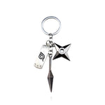 Kunai Shuriken Konoha Naruto Keychain