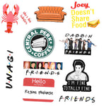 Friends Sticker Random 10 Stickers Pack 3