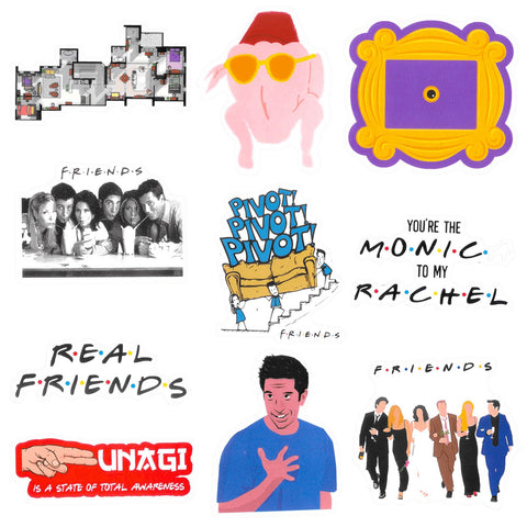 Friends Sticker Random 10 Stickers Pack 1