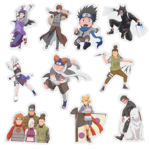 Naruto Random 10 Stickers - Pack 10