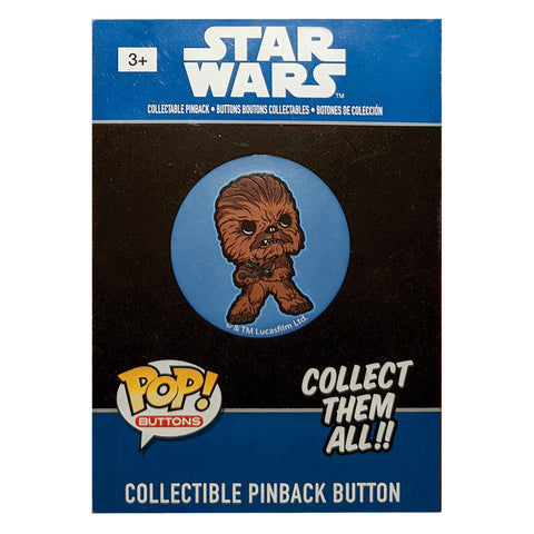 Funko Collectible Pinback Buttons - Classic Star Wars - Chewbacca