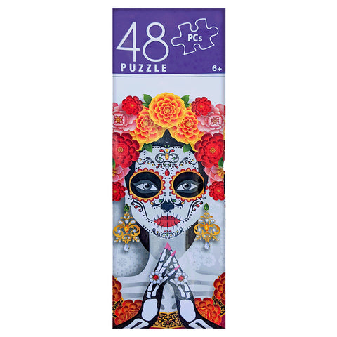 Cardinal Puzzle - 48 Pcs - Day of the dead marigold