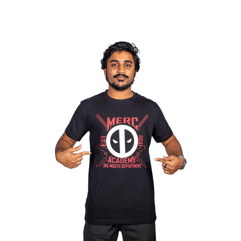 Deadpool - Merc Academy - Marvel Official T-Shirt
