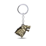 GOT Direwolf (Bronze)- Key Chain