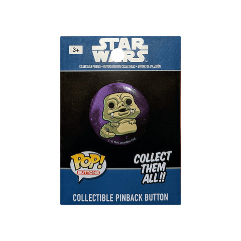 Funko Collectible Pinback Buttons - Classic Star Wars - JABBA THE HUTT