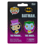 Funko Pop Pin set of 2 - The Penguin & The Joker