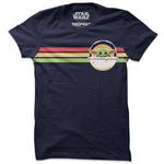 The Child: Retro Stripes - Star Wars Official T-shirt