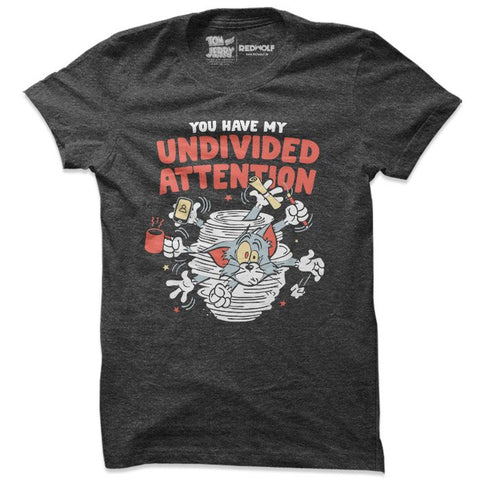 Undivided Attention - Tom & Jerry Official T-shirt