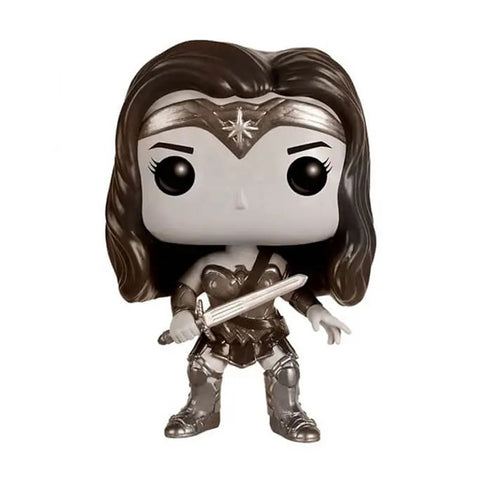 Funko POP! Movies: Batman v Superman - Black and White Wonder Woman Figure (WOB)