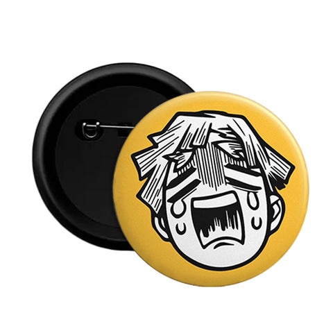 Crying Zenitsu Badge